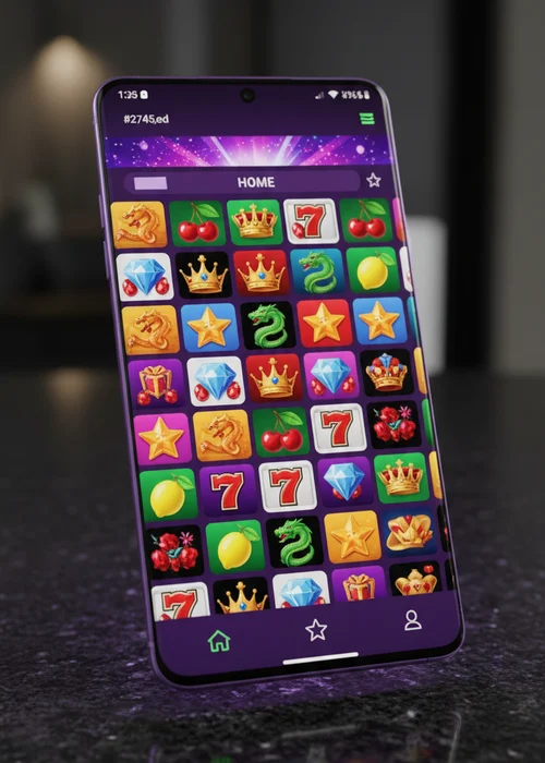 Reinbet Casino user interface showing various slot games and live casino tables, highlighting competitive gameplay and welcome bonus offers.